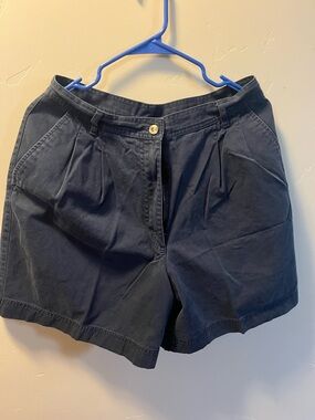 Charter Club Dark Blue Women's Bermudas 100% CottonSize 10-12